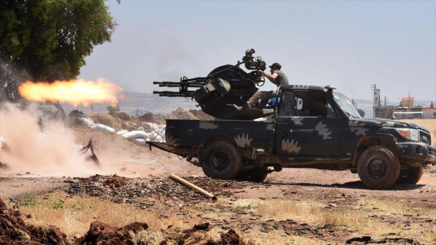 Siria repele ofensiva terrorista en Hama y mata a 120 extremistas