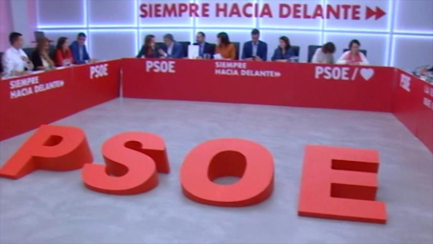 PSOE rechaza un Gobierno de coalición con Podemos en España