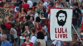 Marchan en Brasil para exigir libertad de Lula y renuncia de Moro