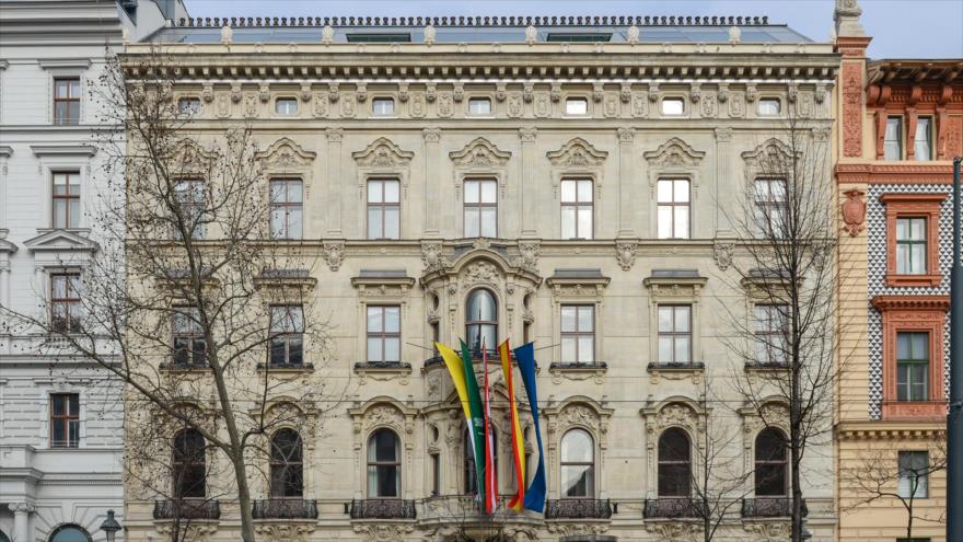 El edificio del Centro Internacional de Diálogo Interreligioso Rey Abdolá bin Abdulaziz (KAICIID), sito en Viena, capital austriaca.