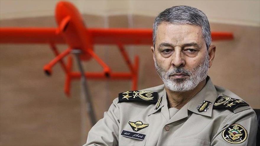 El general de brigada Abdul Rahim Musavi, comandante en jefe del Ejército de Irán.