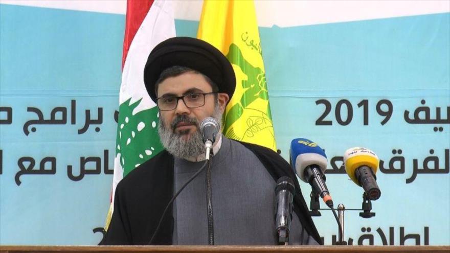 El presidente del Consejo Ejecutivo de Hezbolá, Seyed Hashem Safi al-Din.