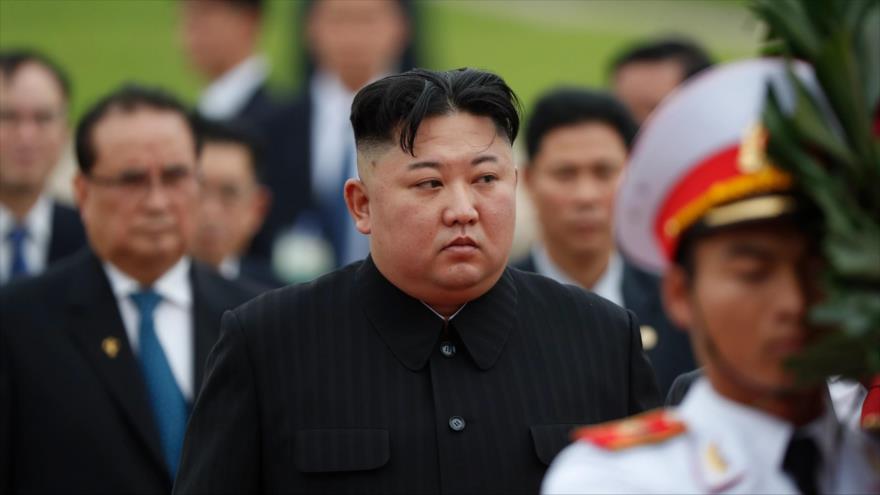 El líder de Corea del Norte, Kim Jong-un, asiste a un acto en Hanói, Vietnam, 2 de marzo de 2019. (Foto: Reuters)