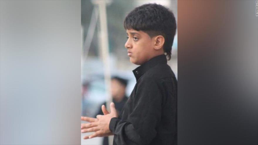 Murtaja Qureiris, el preso político más pequeño en Arabia Saudí. (Foto: CNN)