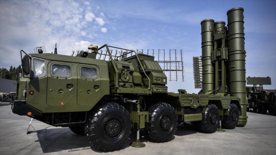 El avanzado sistema de defensa aéreo ruso S-400.