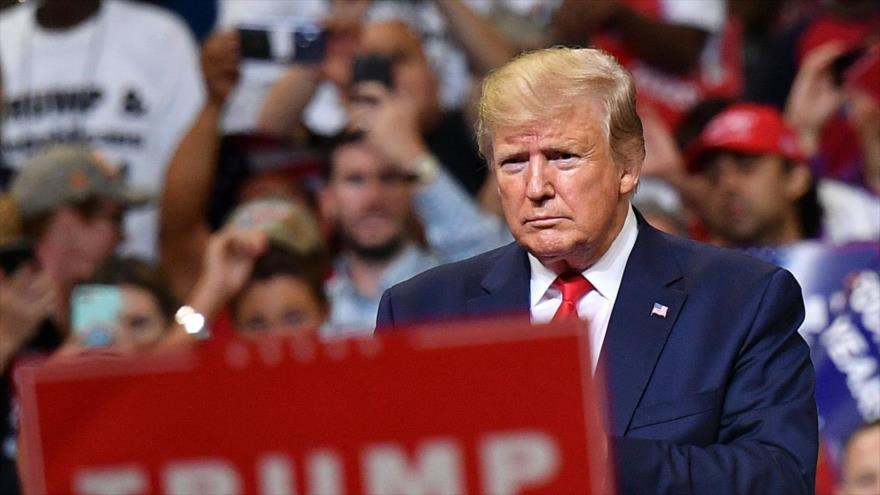 El presidente de EE.UU., Donald Trump, en un mitin electoral celebrado en Orlando, Florida (sur de EE.UU.), 18 de junio de 2019. (Foto: AFP)