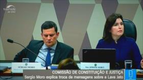 Sergio Moro comparece ante el Senado de Brasil