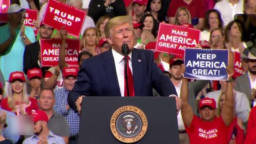 Trump vuelve a demonizar a inmigrantes en apertura de campaña