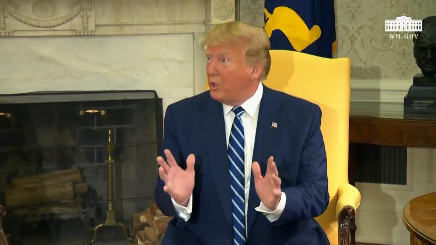 Trump prepara terreno en Congreso para acción militar contra Irán