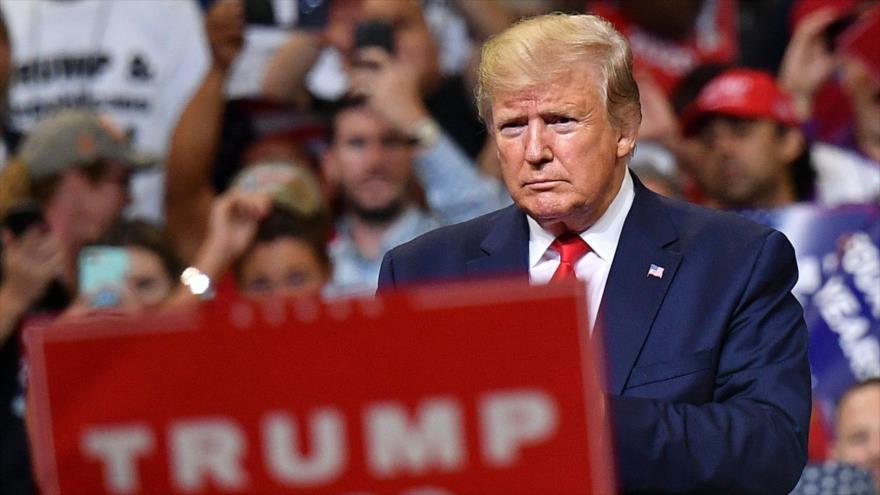 El presidente de EE.UU., Donald Trump, en un mitin electoral celebrado en Orlando, Florida (sur de EE.UU.), 18 de junio de 2019. (Foto: AFP)