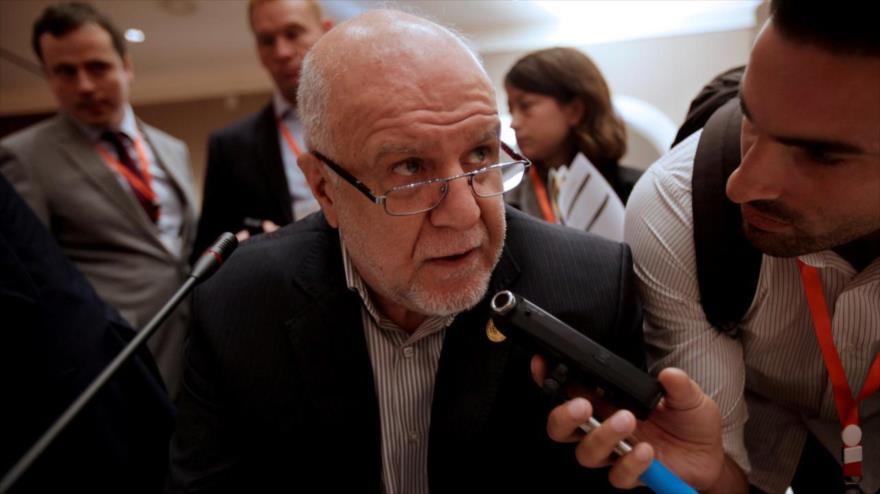 El ministro de Petróleo de Irán, Biyan Namdar Zanganeh.