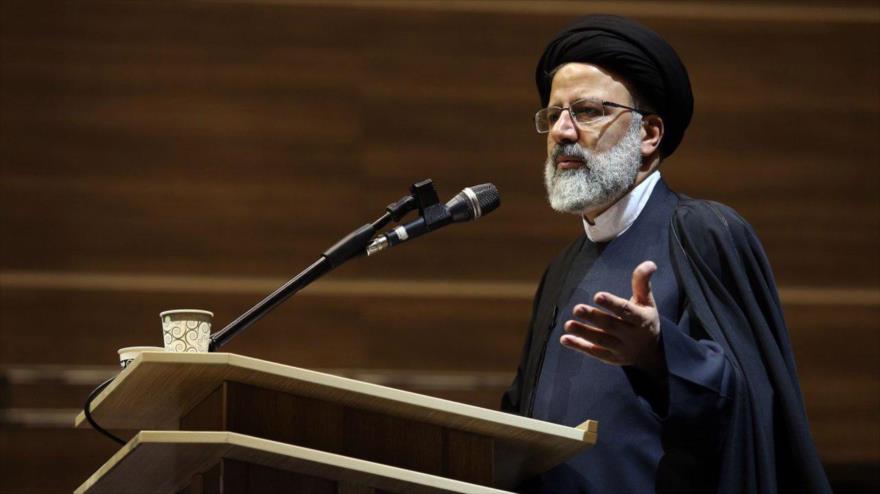 El presidente del Poder Judicial de Irán , Seyed Ebrahim Raisi.