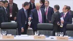 Trump levanta polémica con un gesto “humillante” con Sánchez