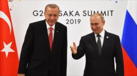 Erdogan aboga por “fabricación conjunta de misiles” con Rusia 