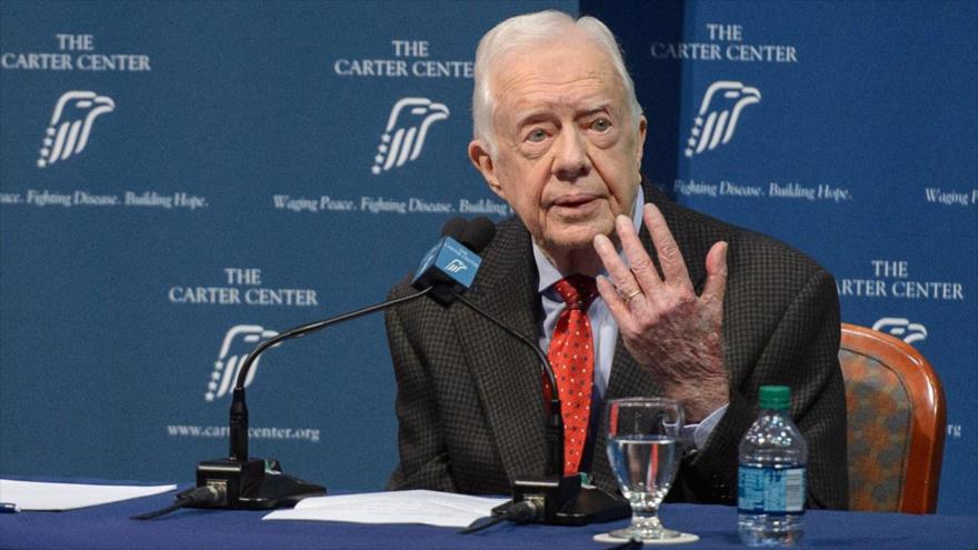 El exmandatario estadounidense Jimmy Carter.