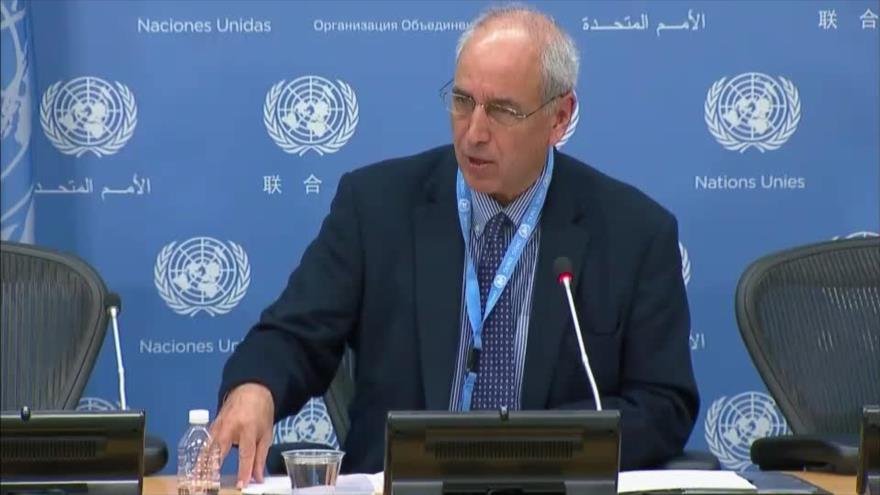 El relator especial de la Organización de las Naciones Unidas (ONU) sobre los Derechos Humanos en Palestina, Michael Lynk.