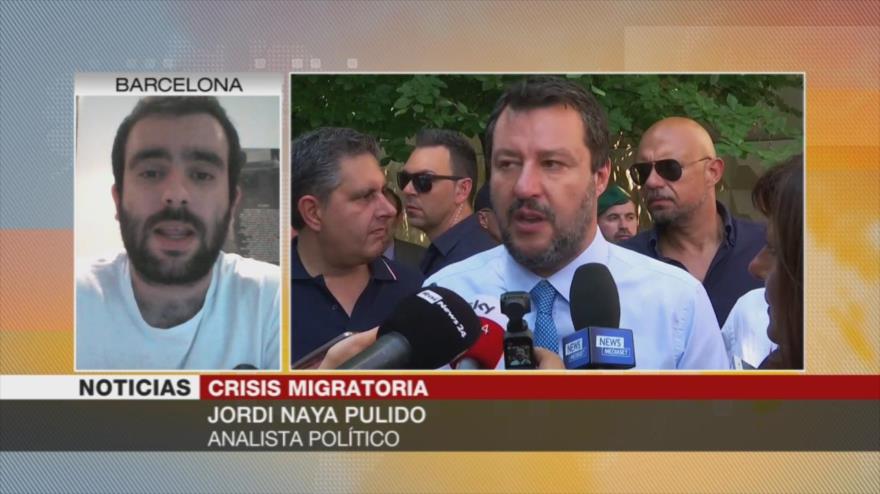 Pulido: Italia busca criminalizar la lucha a favor de los migrantes