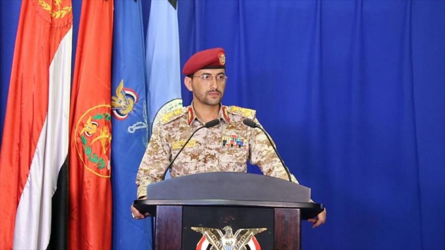 El portavoz del Ejército yemení, Yahya Sari.