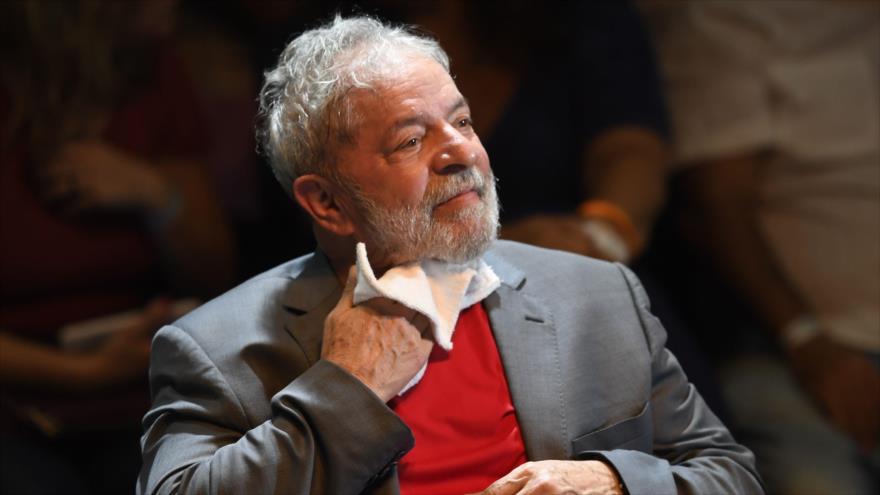 El expresidnete brasileño, Luiz Inacio Lula da Silva, 2 de abril de 2018. (Foto: AFP) 