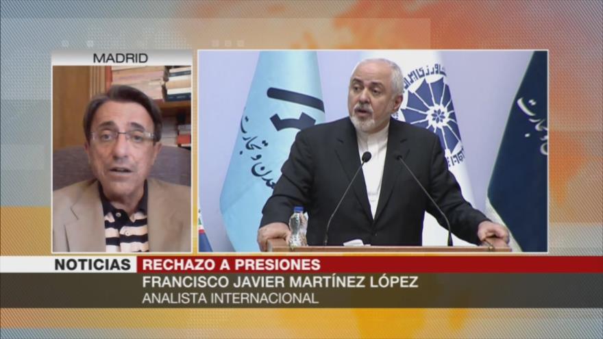 Martínez: Irán está en su derecho de reducir compromisos nucleares