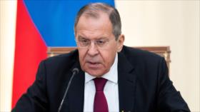 Lavrov: Irán decidió superar límite de uranio por embargos de EEUU