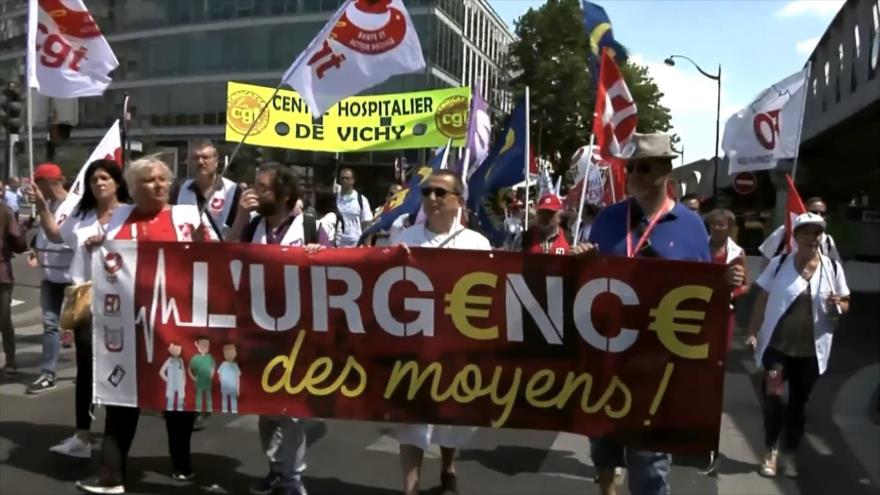 Las urgencias hospitalarias de Francia están de huelga