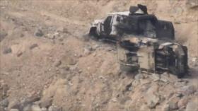 Ejército yemení destruye coches de mercenarios saudíes en Marib