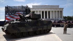 Trump desvía impuestos por pagar su desfile militar de 4 de julio