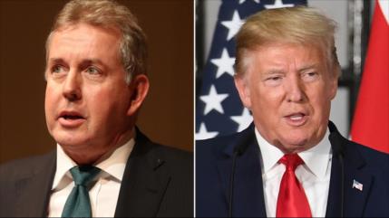 Trump ataca al embajador británico quien le llamó ‘inepto’ 