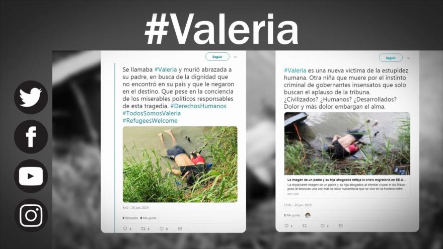 Etiquetaje: Óscar y Valeria, víctimas de una frontera cruel