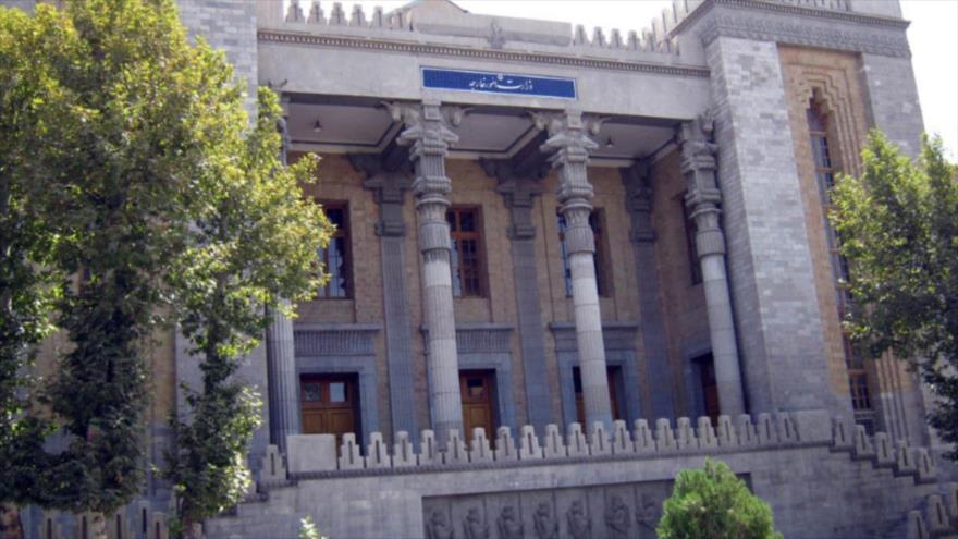 La sede de la Cancillería de Irán en Teherán, la capital.
