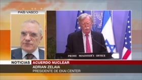 Zelaia: Hostilidad de EEUU hacia Irán no cambiará con o sin Bolton