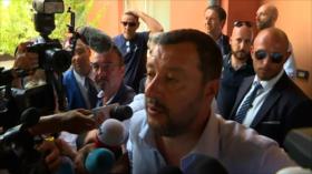 Matteo Salvini cierra un centro de migrantes en Mineo, Sicilia