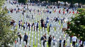 Recuerdan la peor masacre en Europa tras la II Guerra Mundial