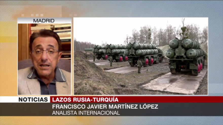 Martínez López: Compra de S-400 rusos por Turquía debilita a OTAN