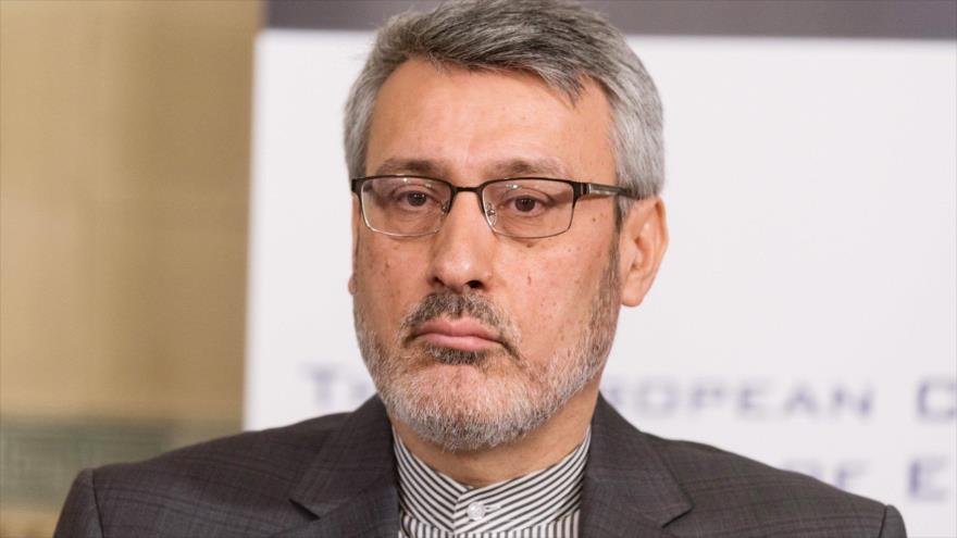 Hamid Baidineyad, embajador de Irán en Londres, capital británica.