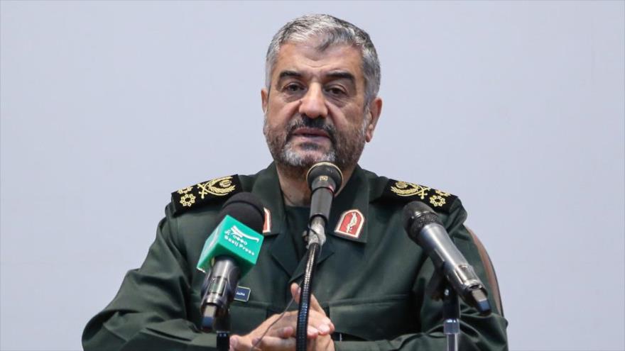 El excomandante en jefe del Cuerpo de los Guardianes de la Revolución Islámica (CGRI), el general de división Mohamad Ali Yafari.
