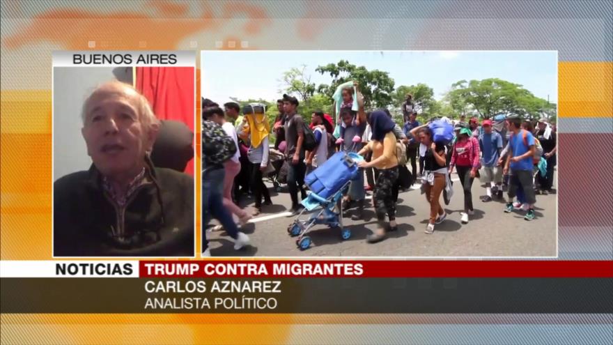 Aznarez: Trump busca injerirse en la política migratoria de México