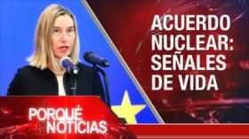 El Porqué de las Noticias: Pacto nuclear de Irán. Migrantes en EEUU. Investidura de Sánchez