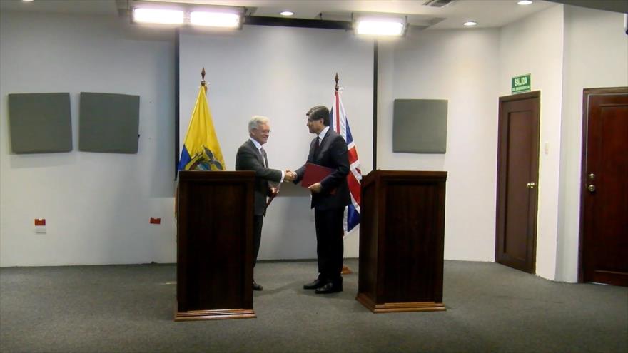 Caso Assange relanza el comercio entre Ecuador y el Reino Unido