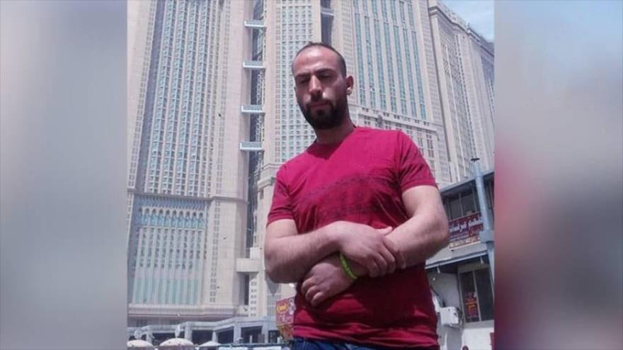 Nassar Taqataqa, prisionero palestino. (Foto: SAFA)