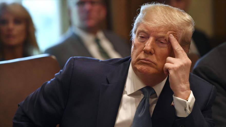 El presidente de EE.UU., Donald Trump, en la Casa Blanca, 16 de julio de 2019. (Foto: AFP)
