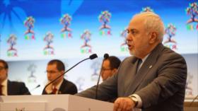 Zarif afirma que aventurismo radical de EEUU socava la paz mundial