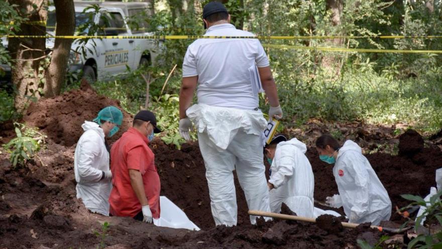 Investigan una fosa común en el estado de Sinaloa (México).