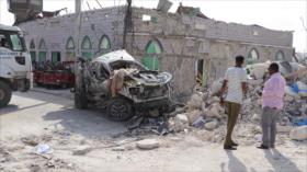 Ataque con coche bomba deja al menos 17 muertos en Somalia