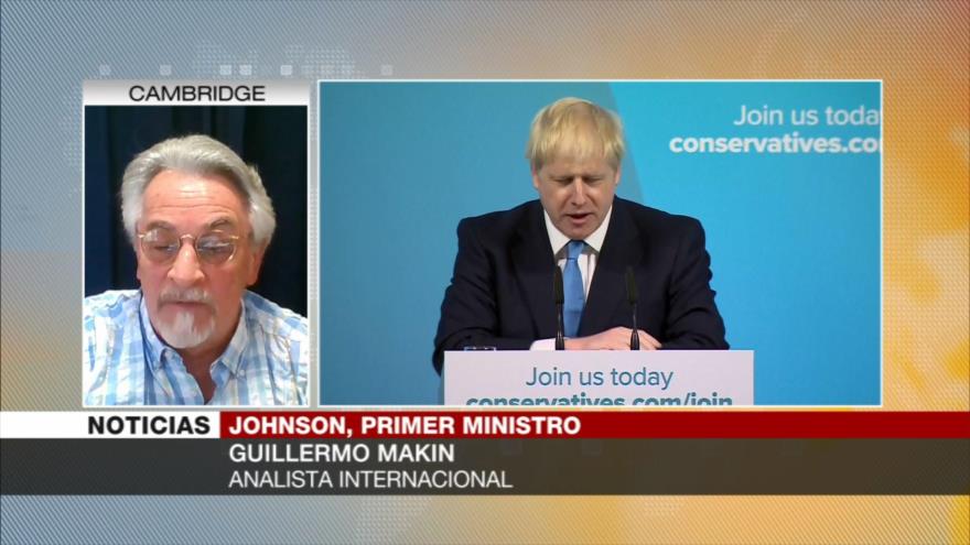 Makin: Mandato de Johnson como premier británico será muy corto