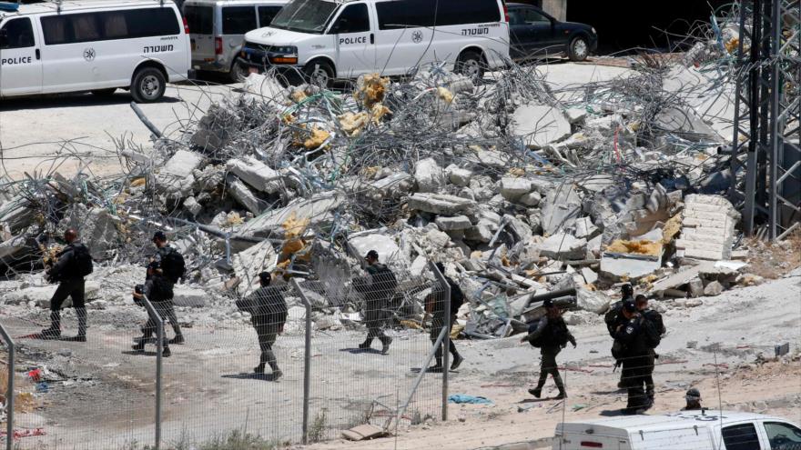 Vídeo: Militares israelíes celebran demolición de casas palestinas | HISPANTV