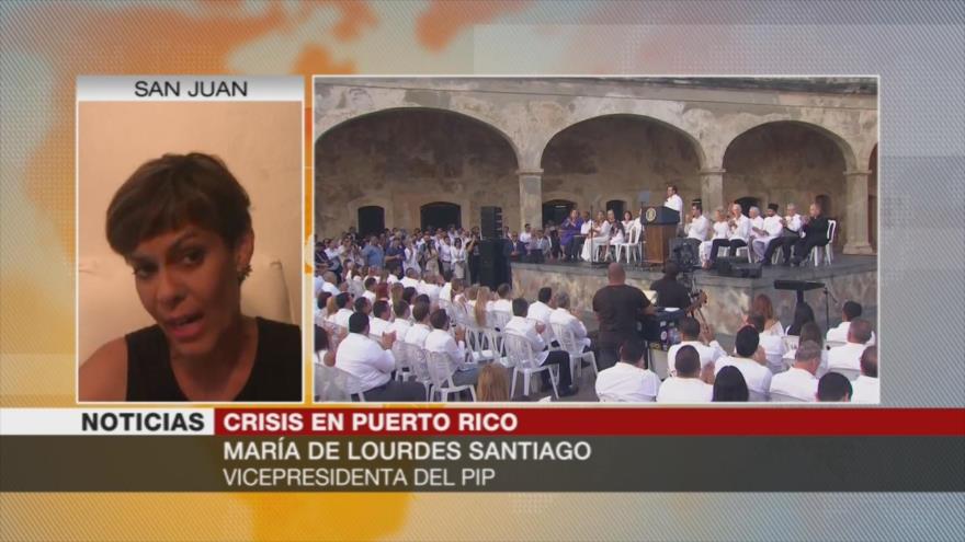 Santiago: EEUU ha usurpado poderes gubernamentales de Puerto Rico