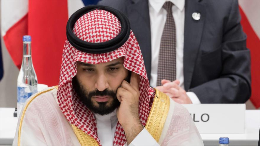 El prÃncipe heredero saudÃ, Muhamad bin Salman, en una reunión al margen de la cumbre del G20 en Osaka, Japón, 28 de junio de 2019. (Foto: AFP)