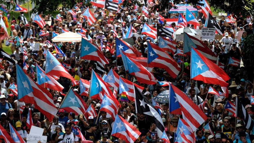 “Renuncia de Rosselló crea en Puerto Rico actos independentistas” | HISPANTV
